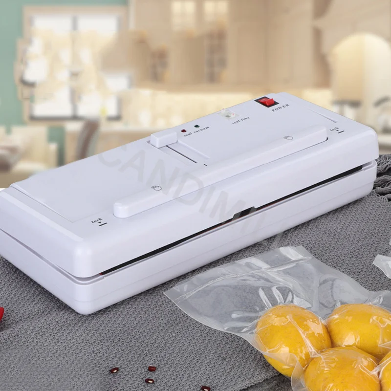 ماكينة تغليف الطعام الصغيرة التجارية المفرغة، ماكينة تغليف وختم الطعام البلاستيكية المنزلية، أجهزة المطبخ الطازجة
