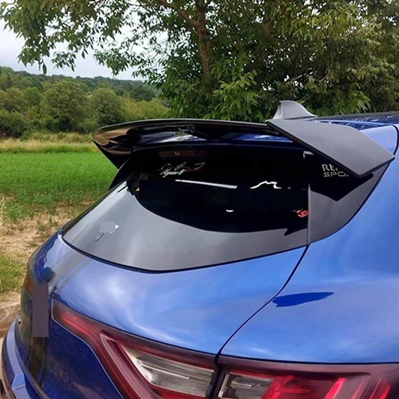 

Roof Spoiler Wing For Renault Megane 4 MK4/2016-2025 ABS Plastic Car Trunk Tail Lip Accessories Body Kit,MT Style