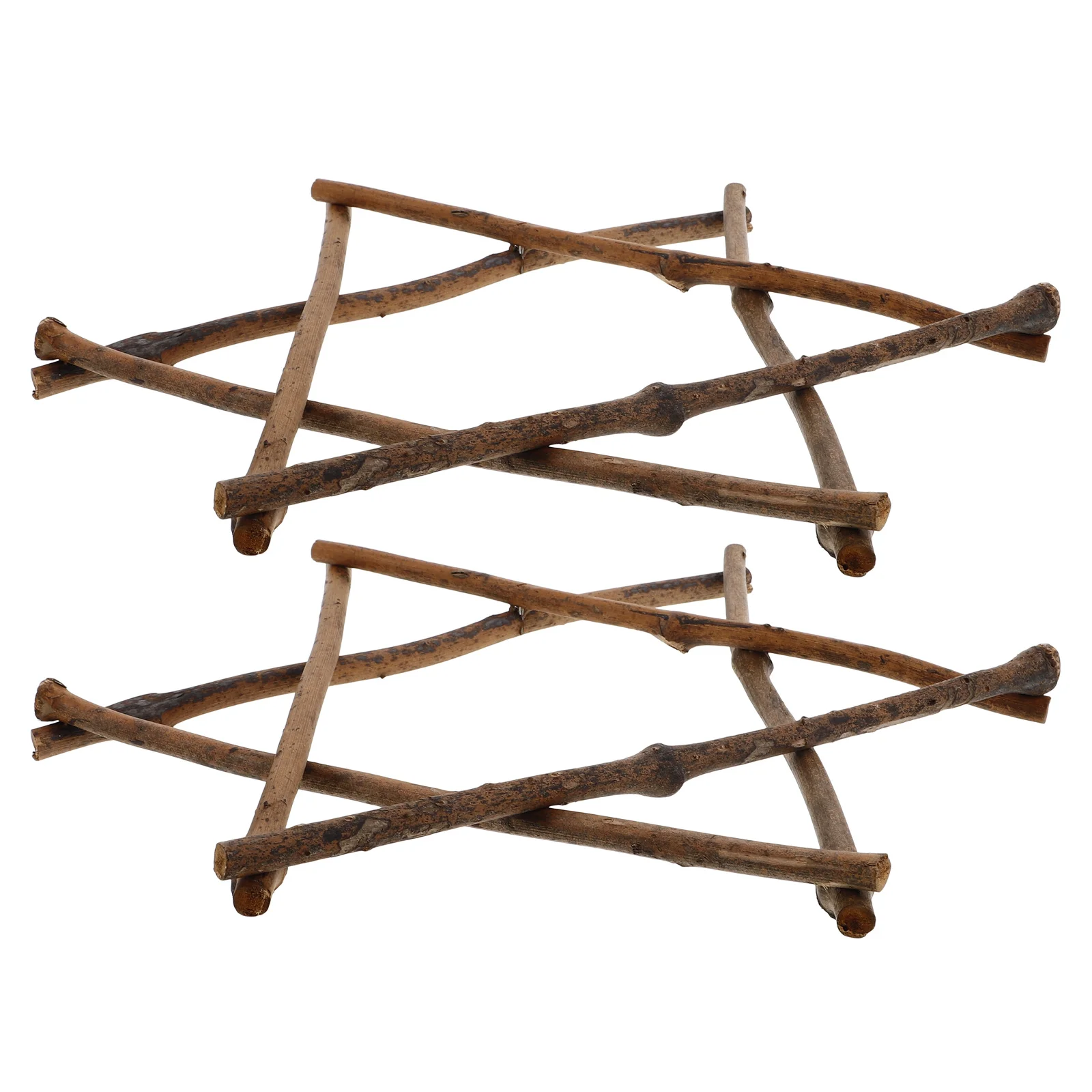 

2Pcs Hanukkah Six-Pointed Star Vine Frame Hanging Pendant Christmas Wedding Mall Window Holiday Ornament Hanukkah Decoration