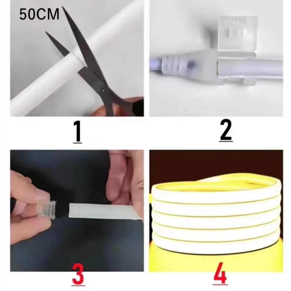 Рисунок 6 - 1-30 м 220 В COB светодиодная лента