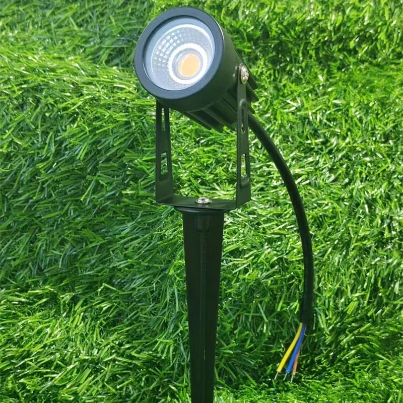 Imagem -03 - Impermeável Led Lawn Lâmpadas Jardim Luz Spike Bulb Tubeless Invertendo Iluminação Exterior Ip65 220v 110v 12v 3w w