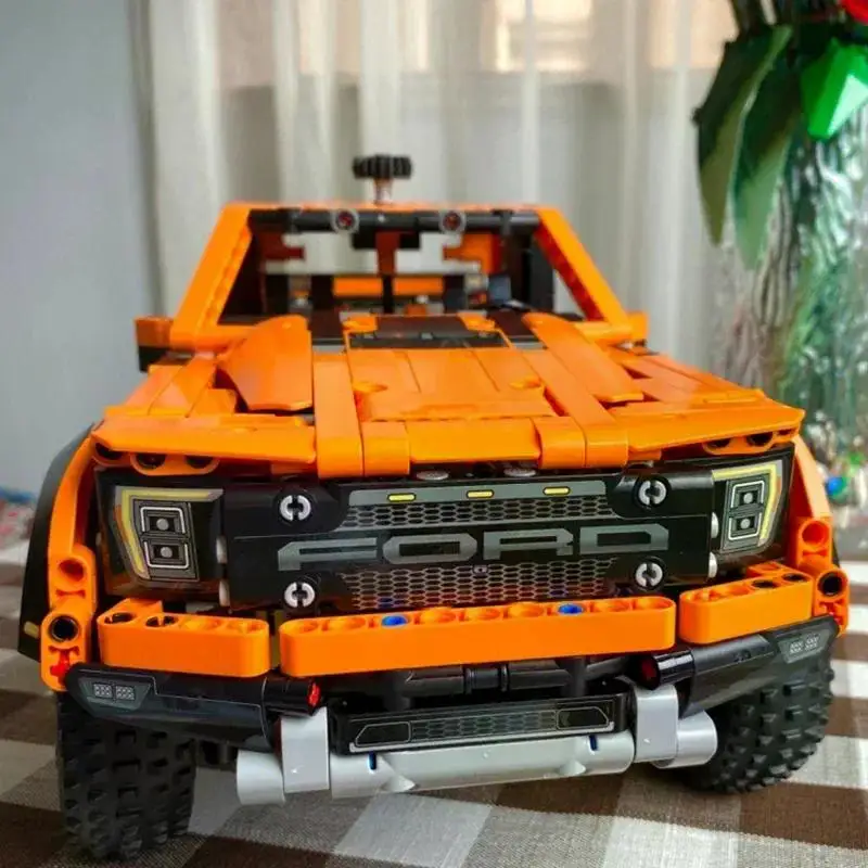 Décennie s de construction de voiture tout-terrain Raptor F-150 1:10 technique 1379 514 up véhicule assembler des briques jouets cadeaux pour garçon enfants 42126 pièces