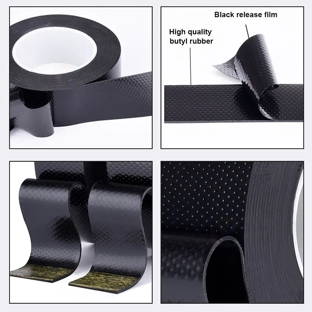 Tube Repair Rubber Self-Amalgamating Tape Insulated Waterproof Weld Tape Electrical Supplies Electrician
