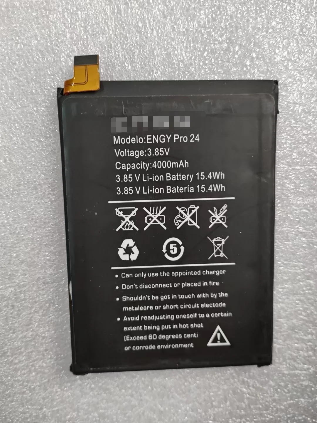 

Original New ENGY pro 24 4000mah Battery