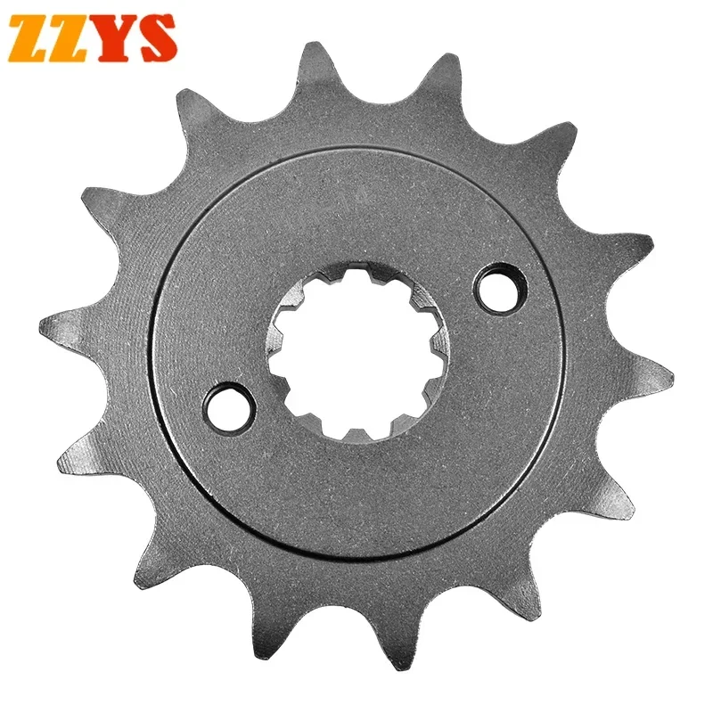 520 13T 14T Tooth Motorcycle Front Sprocket Gear Wheel Cam Pinion For Honda Road CBF250 04-05 CBX250 Twister Brazil CBF CBX 250