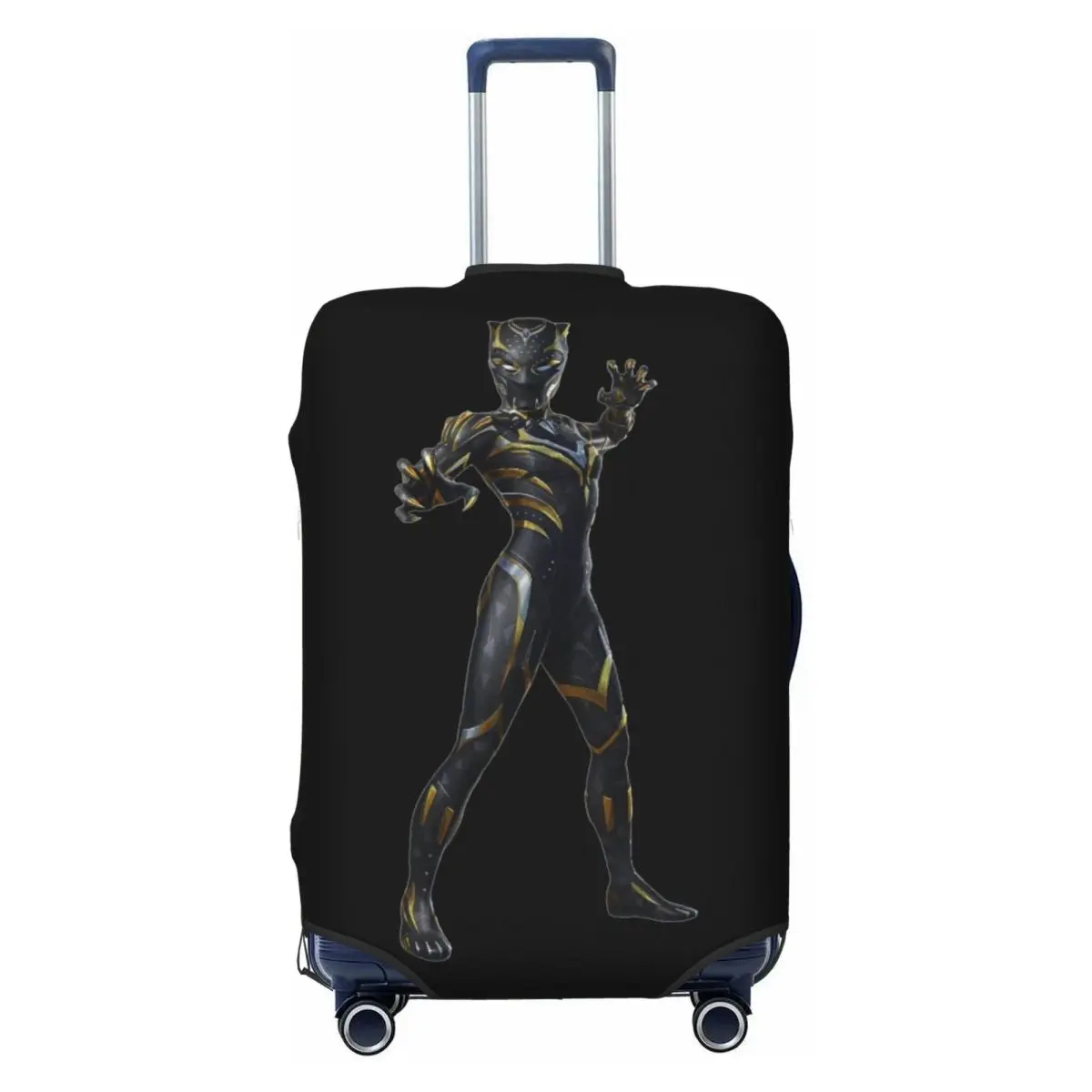 

Custom Black Panther Movie Travel Luggage Cover Elastic Suitcase Cover Protector Fit 18-32 Inch