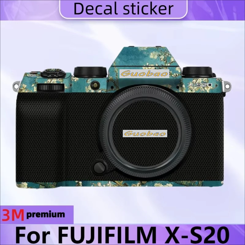 

For Fujifilm FUJI X-S20 XS20 Decal Skin Anti-Scratch Vinyl Wrap Film Camera Body Protective Sticker Protector Coat X S20