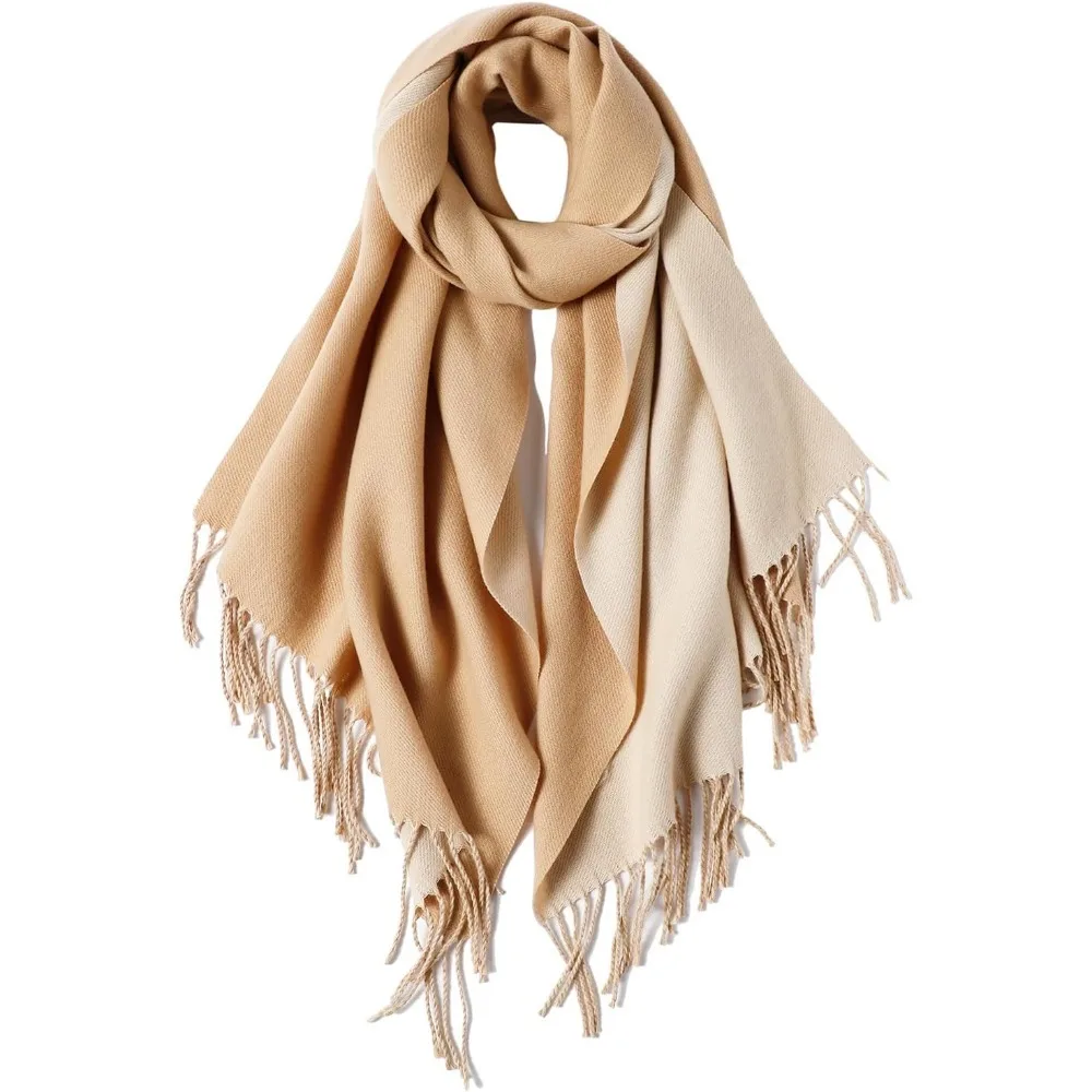 

Женский шарф, большие шали и накидки из пашмины, легкое одеяло, шарф для вечернего платья, теплый повседневный офис для путешествий