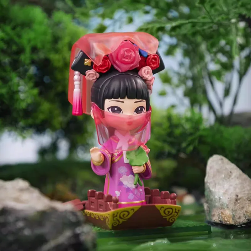 De Derde Legende Van Zhen Huan Serie Mystery Box Zhenhuan Huafei Anime Figuur Mystery Box Collectie Model Pvc Standbeeld Xmas Cadeau