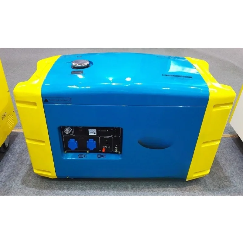 Silent generator set, silent single cylinder diesel unit