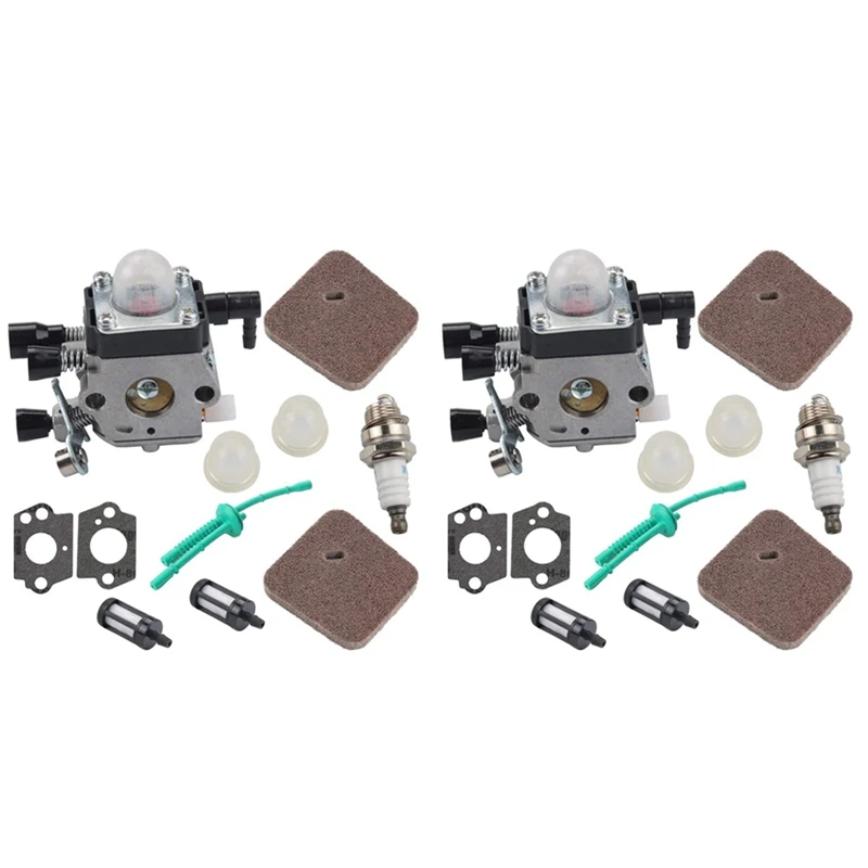 2X HS45 FS38 Carburetor Is Suitable For STIHL C1Q-S97 C1Q-S186 FS46 FS55 KM55 FS45 FS45C FS46C FS55C FS55R FS55RC Weeder