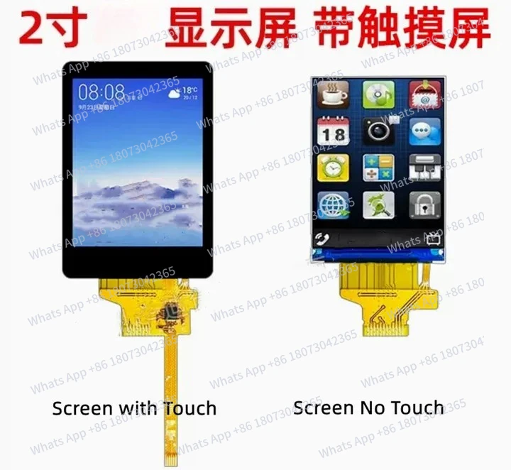 

2,0-дюймовый 12-контактный 262 тыс. цветной емкостный ЖК-экран ST7789V Drive 240 (RGB) * 320 интерфейс