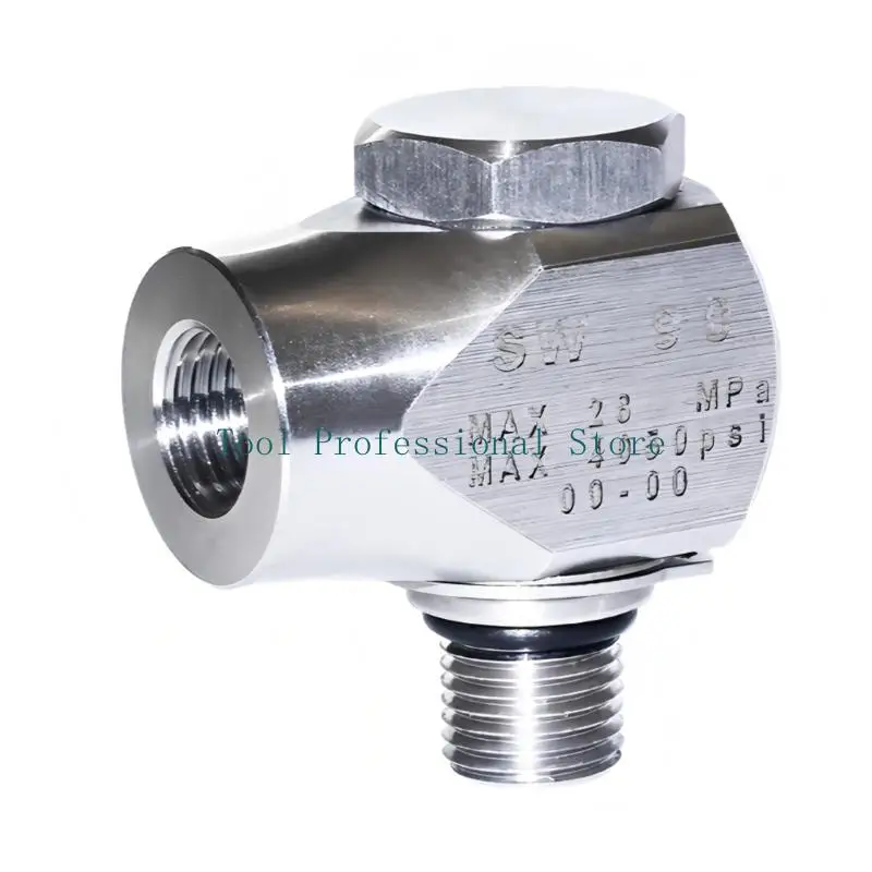 57QF Professional Stainless Steel Rotating Union Joint For Commercial Vehicle Cleaning Equipment High Pressure Washers