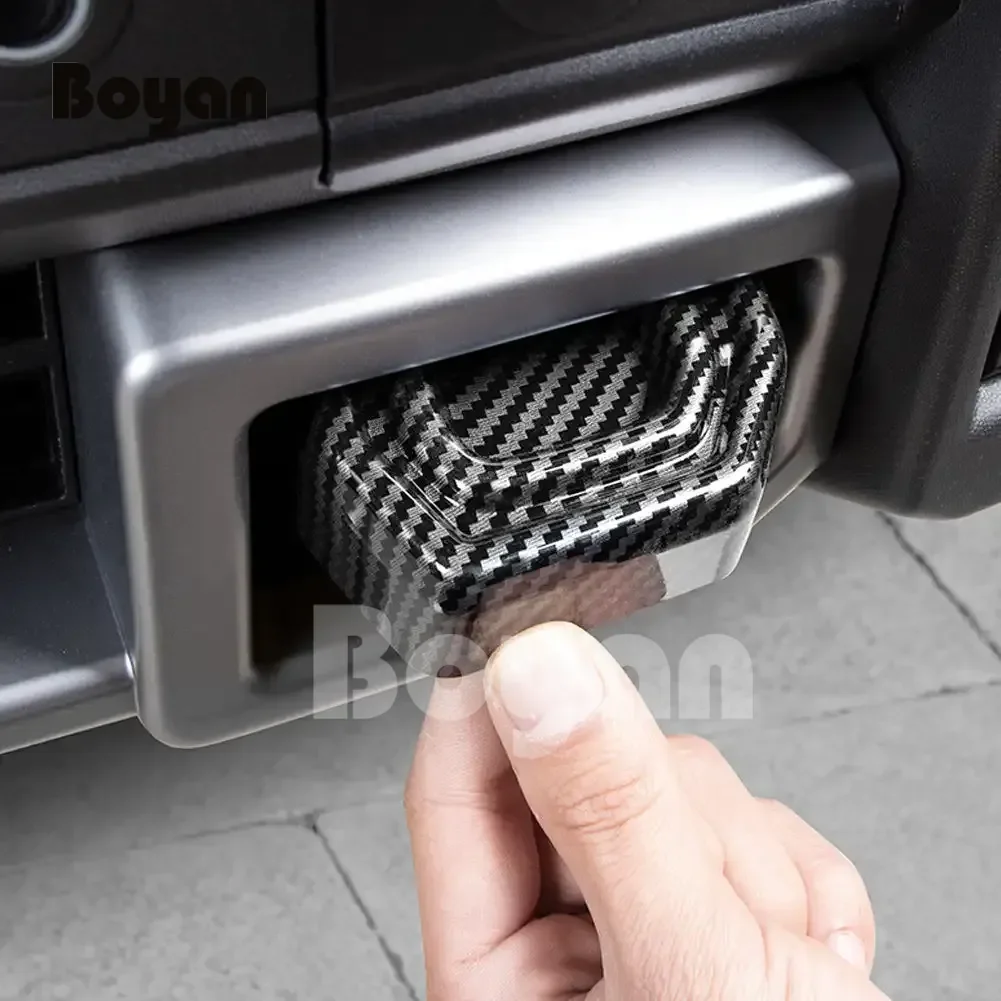 

2Pcs Trailer Hook Cover Modified Exterior Trim Off-road Trailer Cover Trim For Chery Jetour Traveller Jetour T2 2023 2024