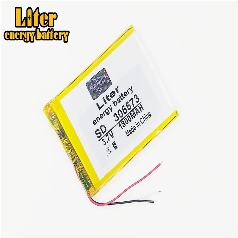 3 line 3.7V, 1800mah,[305573] PLIB;Lithium ion/polymer lithium-ion batteries, in mobile phone GPS, mp3, mp4, DVD, bluetooth,