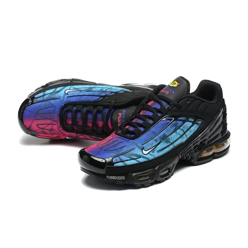 

Nike Air Max Plus TN 3 Blue Purple Trendy Air Cushion Rebound Versatile Casual Men Running Shoes Outdoor Sports Sneakers