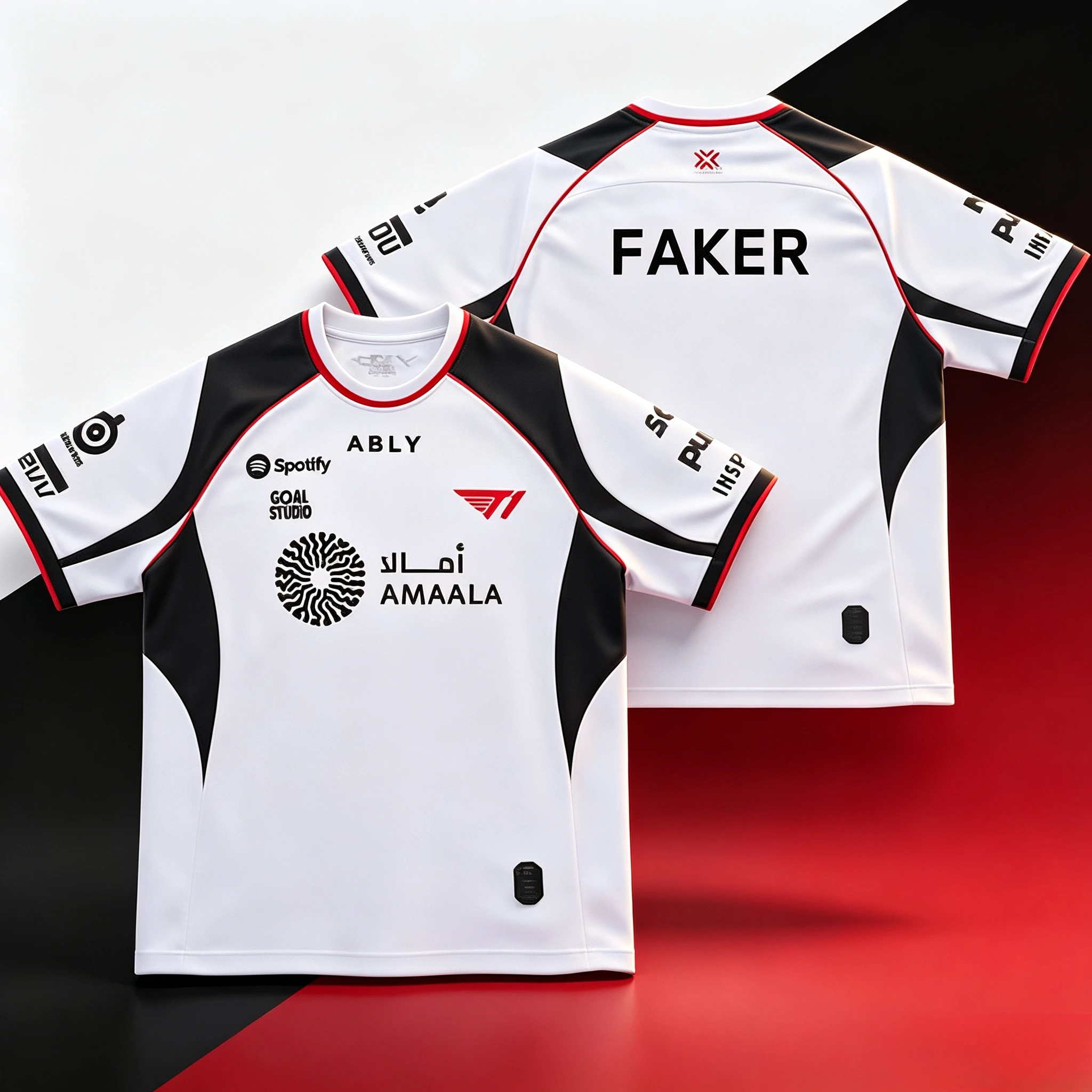 Esports Gaming T Shirt - VCT 2026 Valorant Uniform Nowa Koszulka