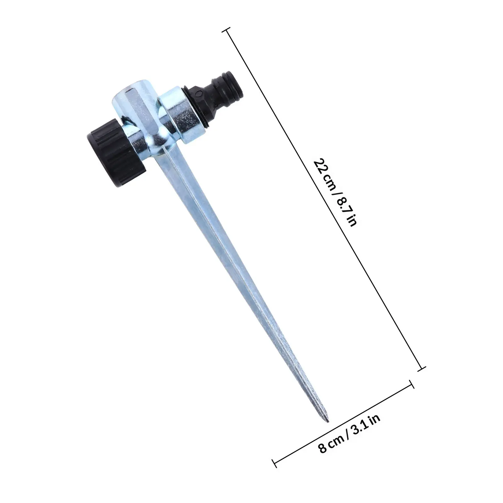 3Pcs Lawn Sprinkler Spike Ground Type Multifunctional Sprinkler Stake Strong Saving Irrigation Garden Supplies view 6