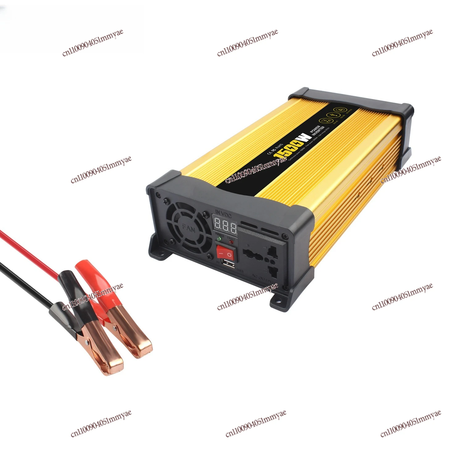 

Multifunctional Digital Display Battery Inverter 12V To 220V Conversion Household Car 1500W Inverter