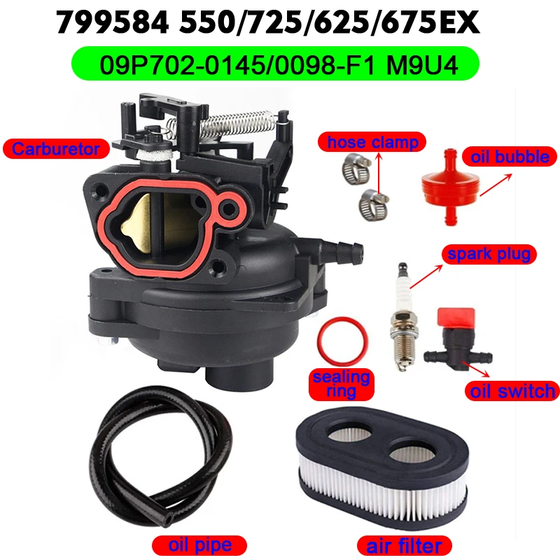 799584   M220 Karburator Mesin Pemotong Rumput Mesin Karburator Mesin Motor untuk Pemotong Rumput Gergaji Rantai Suku Cadang Mobil 799583 796584 591109