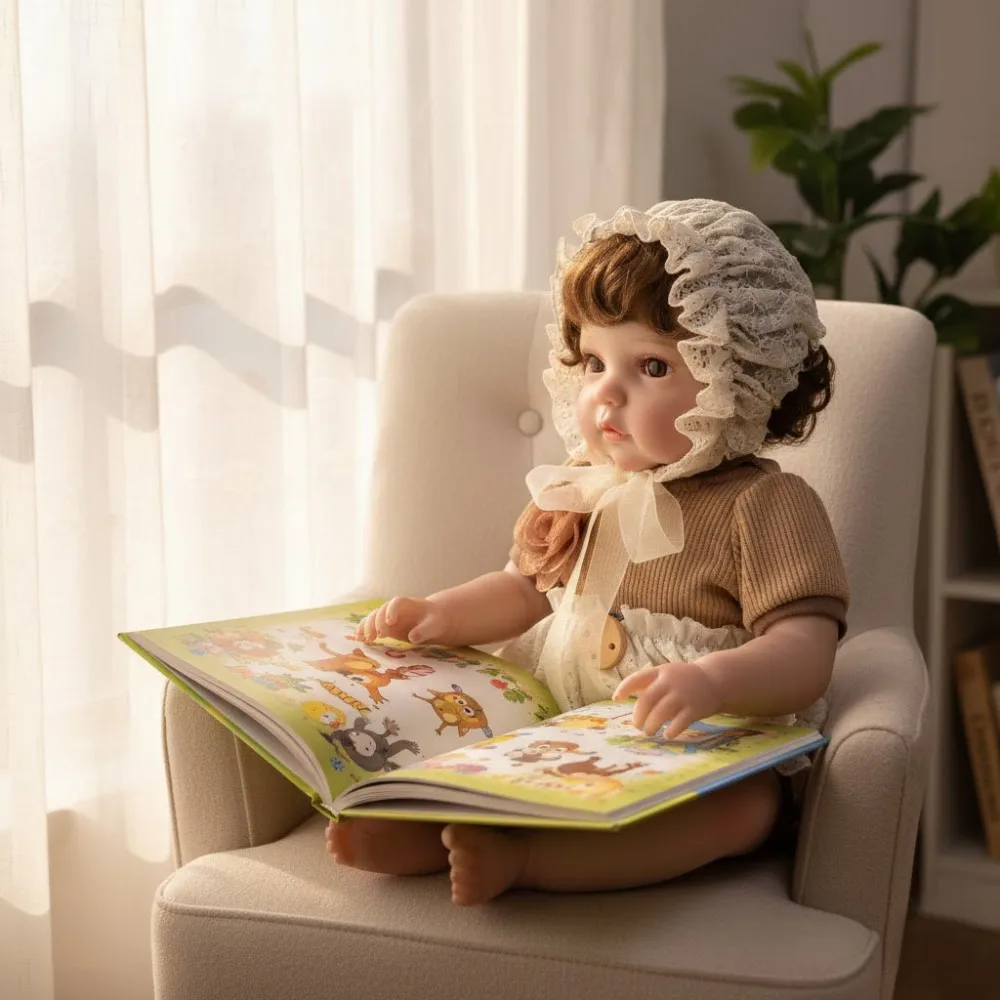 Cloveray, muñeca bebé Reborn realista Kawaii Original de 20 pulgadas, muñeca de vinilo suave súper bonita, juguete hecho a mano de alta calidad, regalos de navidad para niños