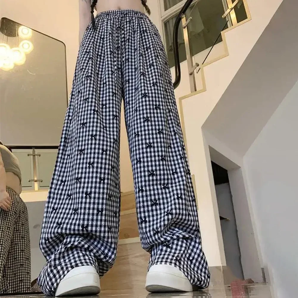Holiday Outfit Daily Casual XL Womens Elastic Waist Pants Womens High Waist Pants High Waist Thin Casual Pants