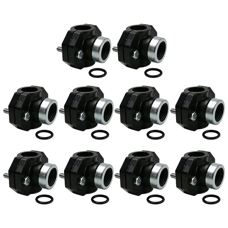 ABKJ-Clamp Saddle Drain Adapter Pipe Water Splitter Repair Reducing Coupling Repair Reducing Coupling Fitting 25X 20