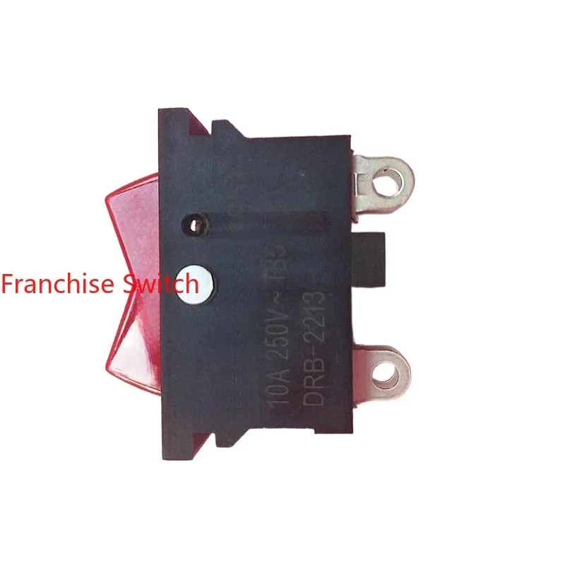 10 шт. DRB-2213 переключатель для лодки фен 4 контакта линейный 10A250V Фото №4