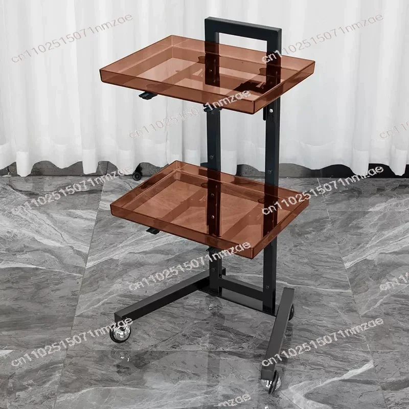 

Steel Foldable Trolley Hair Salon Tool Beauty Salon Trolley Barber Shop Trolley Hair Salon Dedicated Stainless