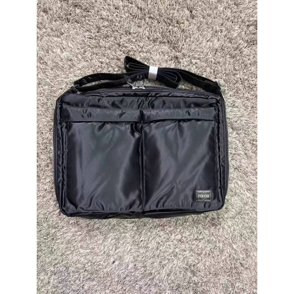 Porter Yoshida 36*25*16cm Tanker Shoulder Bag Messenger Briefcase Laptop Bag Large Storage Men Business Commute Office Work