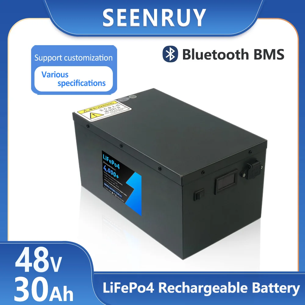 48V 30AH Lifepo4 With Charger Lithium Iron Phosphate Battery For Tricycle Motorcycle Electric tricycle Golf cart