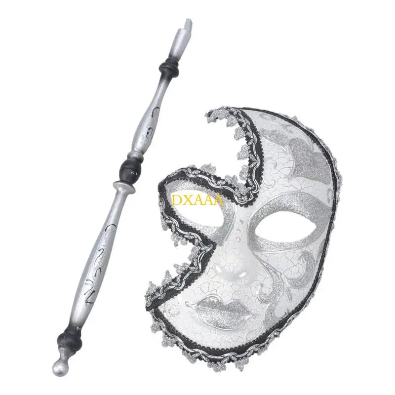 

DXAA Halloween Mask Mardi Gras Mask Masquerade Mask Venetians Mask for Carnivals