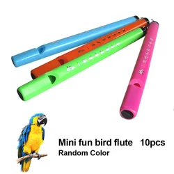 10pcs/Set Birds Flute Whistle Music Educational Tools Plastic Nostalgic Music Toy Kids Gifts