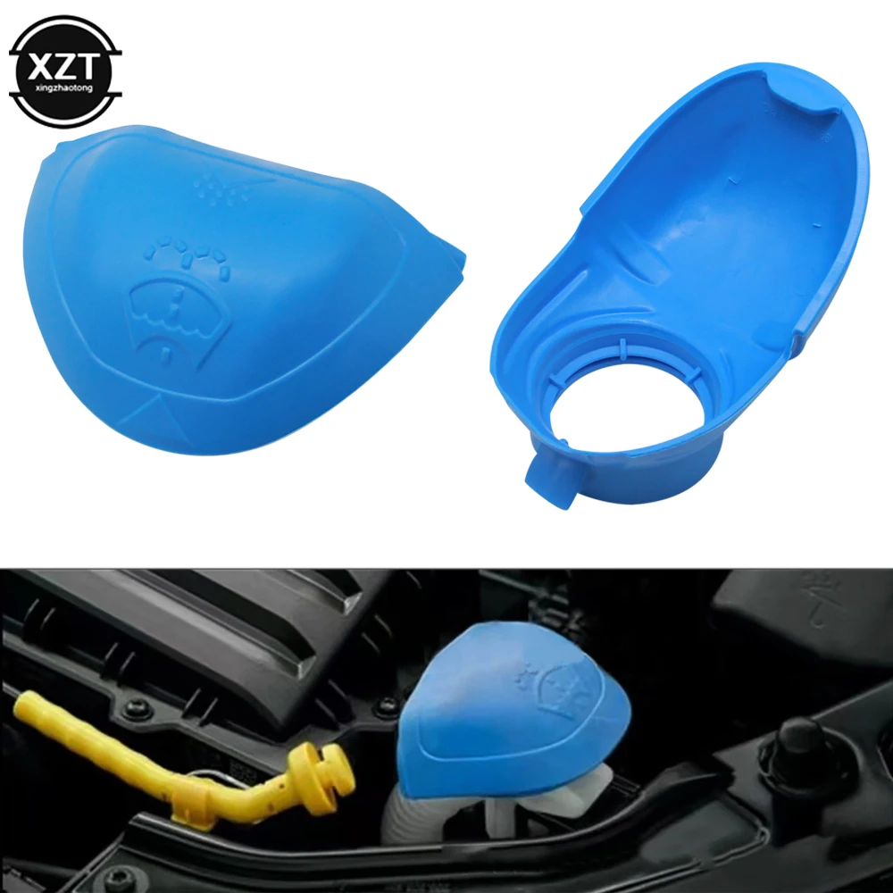 Car Windshield Wiper Washer Fluid Reservoir Lid Cover Tank Bottle Pot Cap For Skoda Windshield Washer L6V0955485 000096706