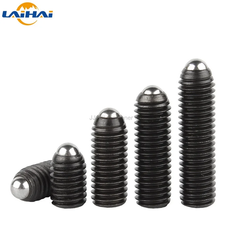5/20x M3 M4 M5 M6 M8 M10 M12 Black Grade 12.9 alloy steel Hex Hexagon Socket Allen Spring Ball Plunger Grub Point Set Screw Bolt