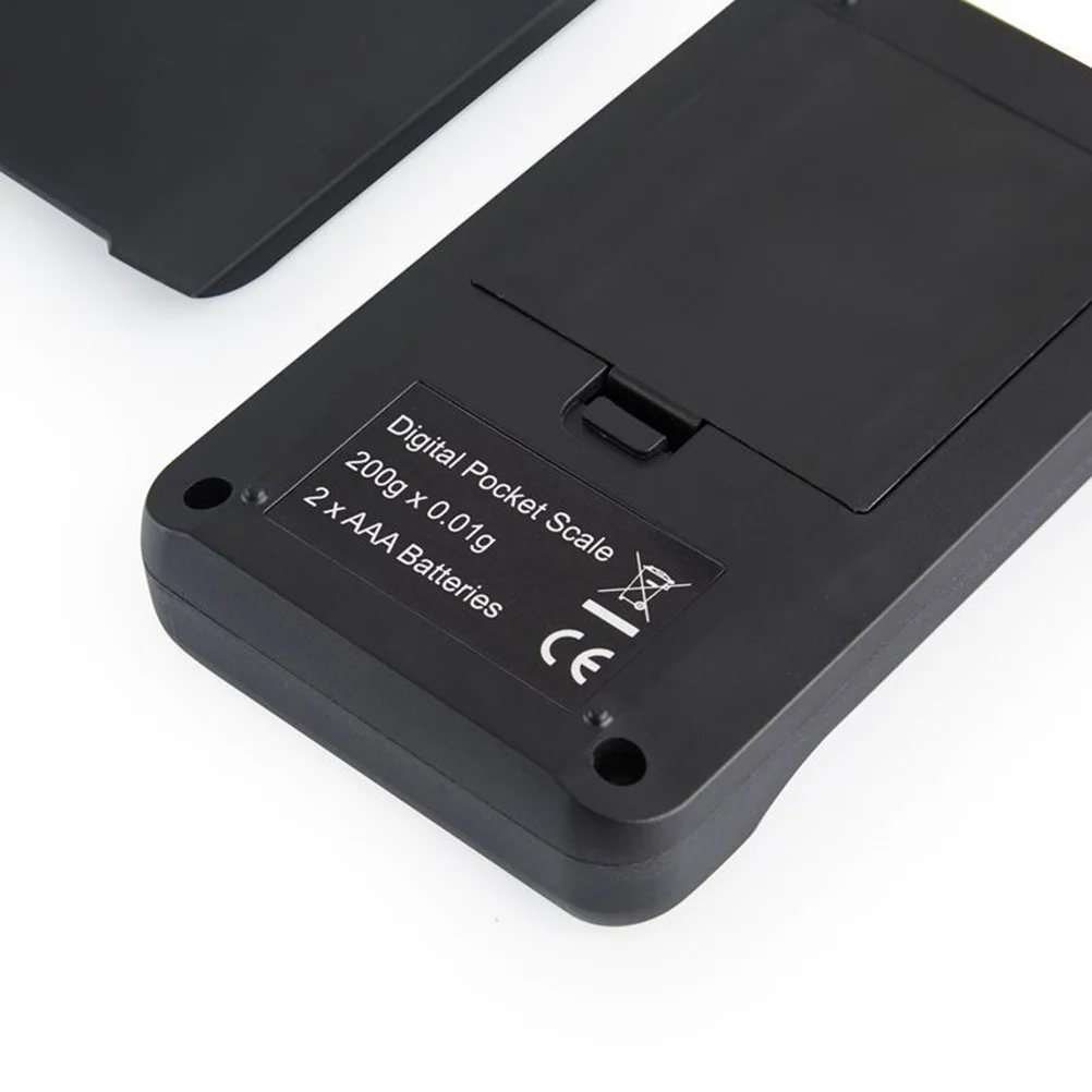 

1 шт. электронные мини-весы портативные 200 г 0,01 г высокоточные цифровые ювелирные карманные весы чайный порошок домашний магазин использование черный