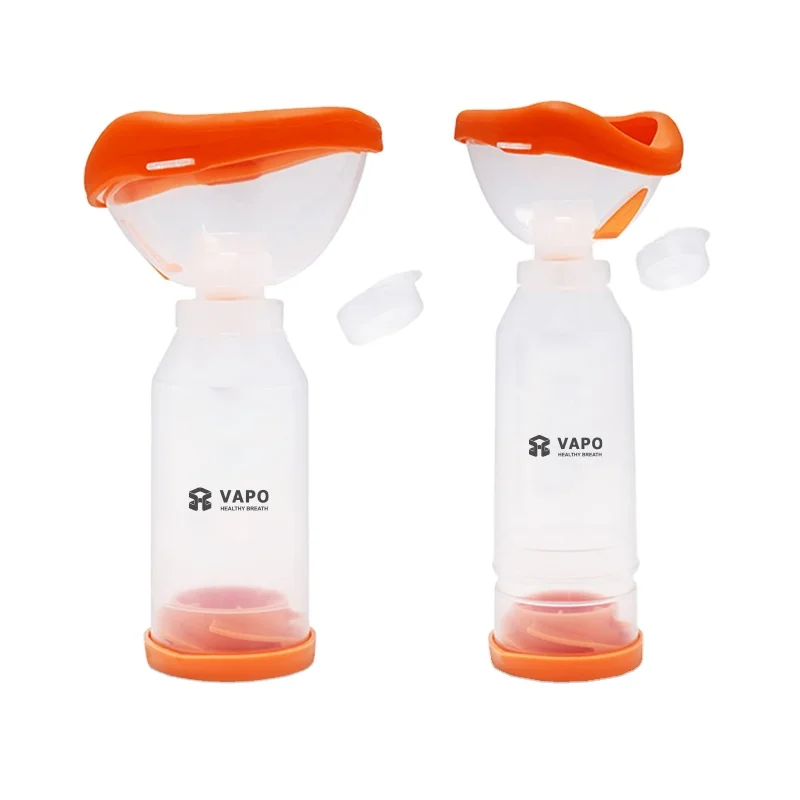 New 2024 Customizable High Quality Silicone Pvc Mask Spacer Inhaler For Asthma Treatment For Adults, Children And baby