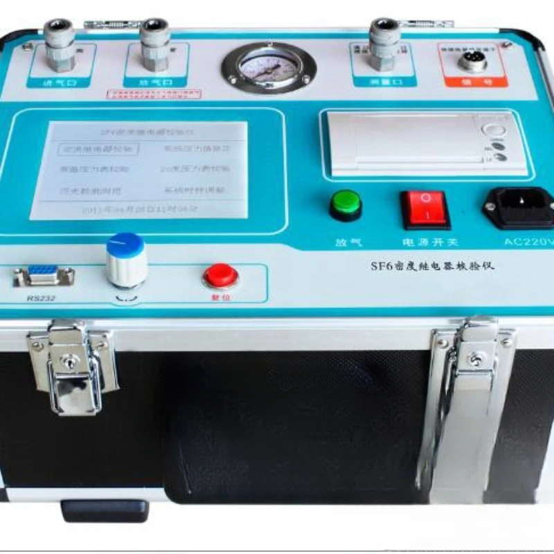 Sulfur hexafluoride gas density relay calibrator Full automatic SF6 density relay calibrator