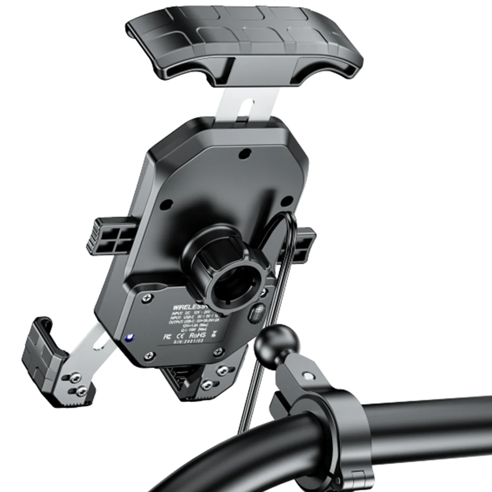Wireless Motorcycle Phone Charger Holder 6