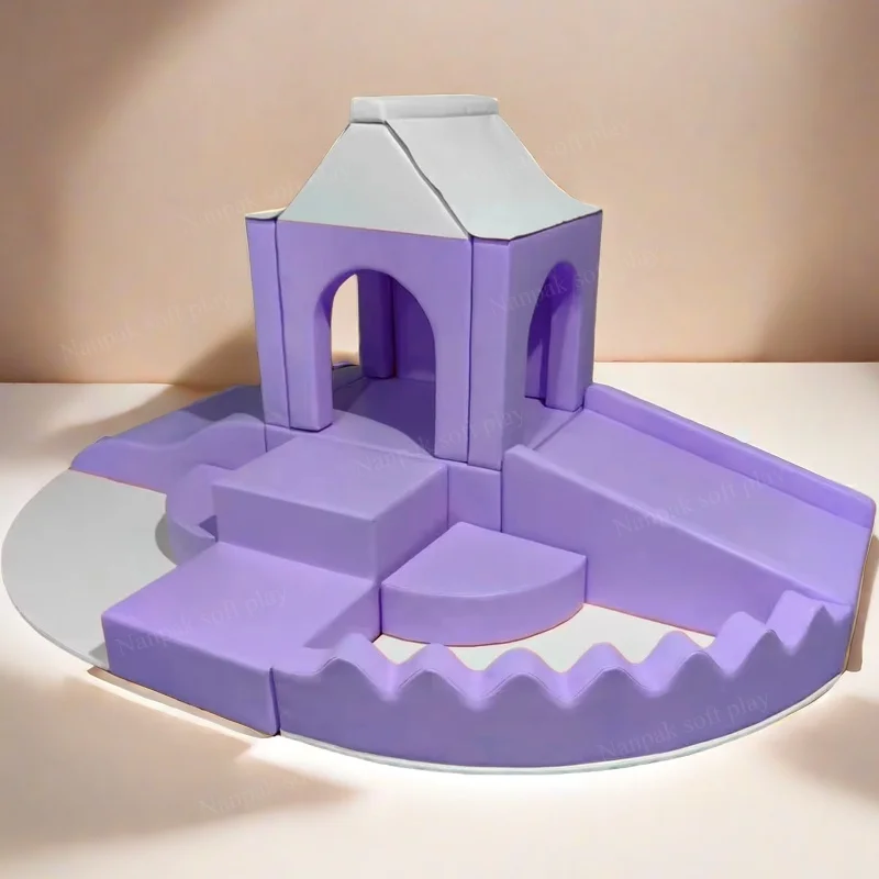 

Custom Color Indoor Soft Play Equipment Kid House Ball Pit Party Event Rental Indoor Playground Equipment for School & Home Use