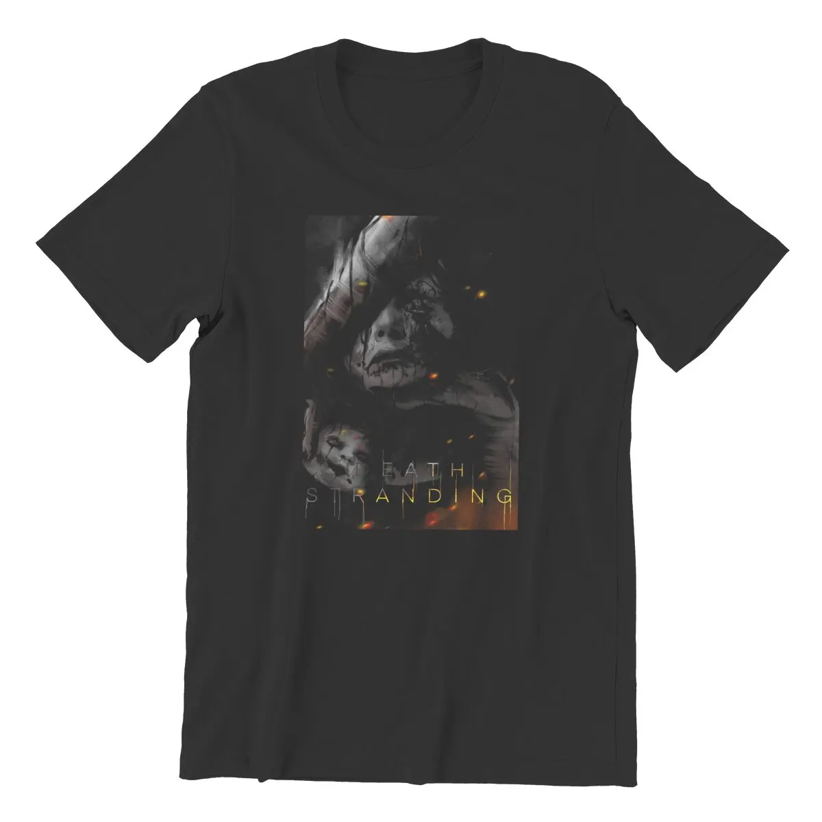 Death Stranding Cotton vintage Hideo kojima Oversized Hideo kojima Metal gear solid plus size Printed t-shirt mens clothes