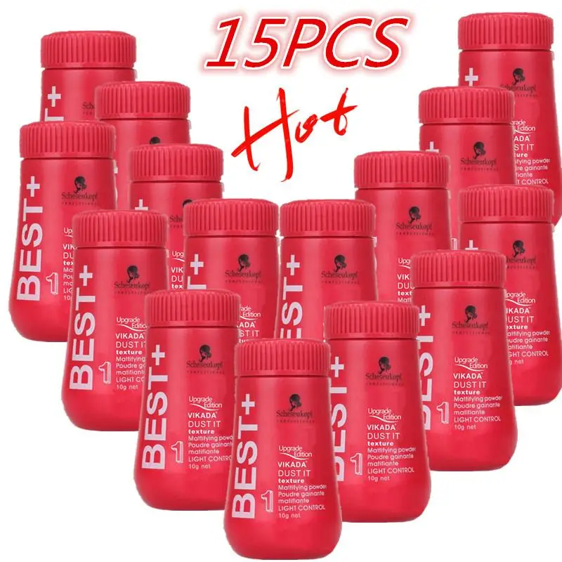 

15pcs Mattifying Powder Increases Hair Volume Captures Haircut Unisex Modeling Styling Fluffy Hair Powder Absorb Grease