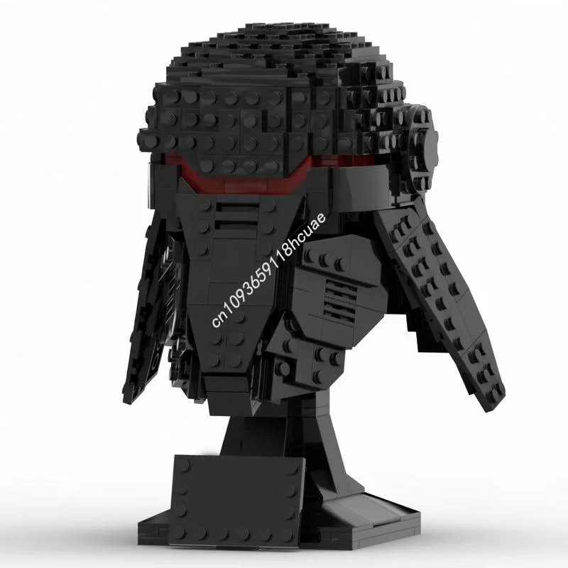 518PCS Star Battle Second Sister Helmets Model Moc Building Blocks Stacking Bricks Creative Educational Toys Kid Gift Diy