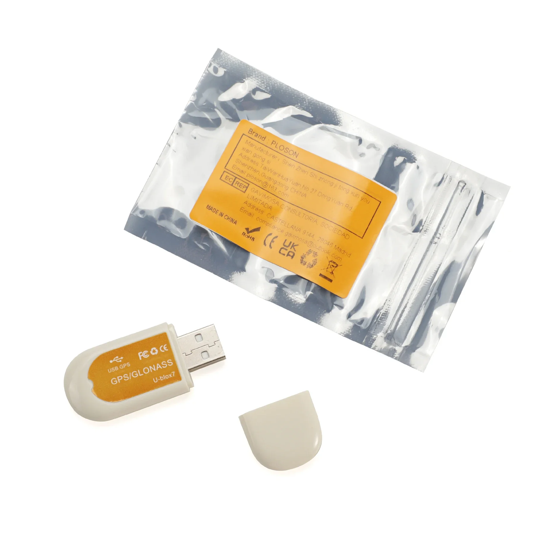 

USB Dongle GPS Module G-Mouse GMOUSE USB GPS Receiver Glonass Support Windows 10/8/7/Vista/XP/CE