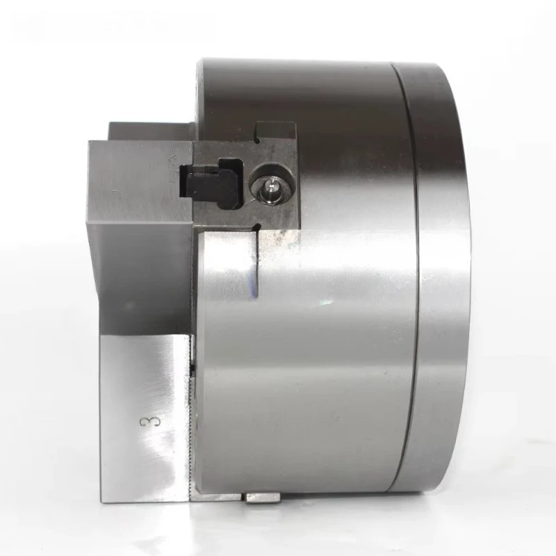 Solid Pneumatic Lathe Chuck Three Jaw Power Chuck Ks04-3 4in Complete Machine Tool Set