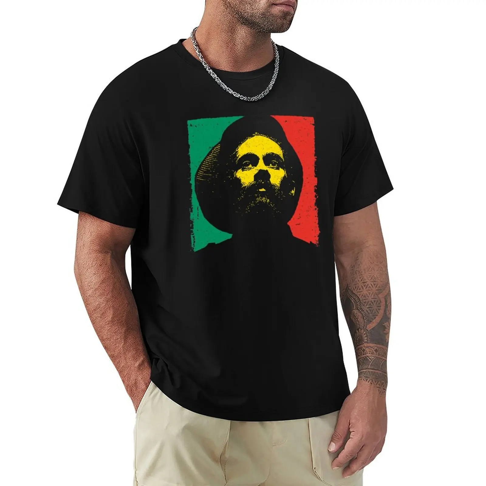 

Damian Marley - Roots Rock Reggae T-Shirt Breathable Workout Short Sleeve Top