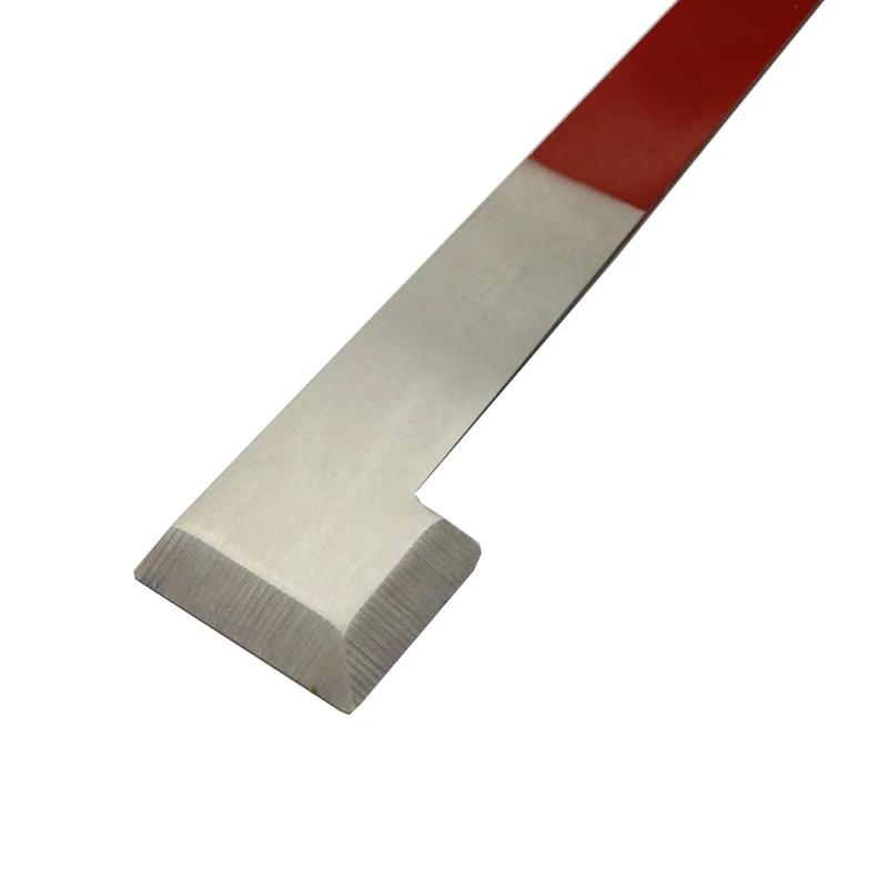 Beekeeping Equipmentc Red 26.5cm Stainless Bee Hive Tool Frame Lifter and Scraper J Shape Hook Beekeeper Tool Scraping Knife