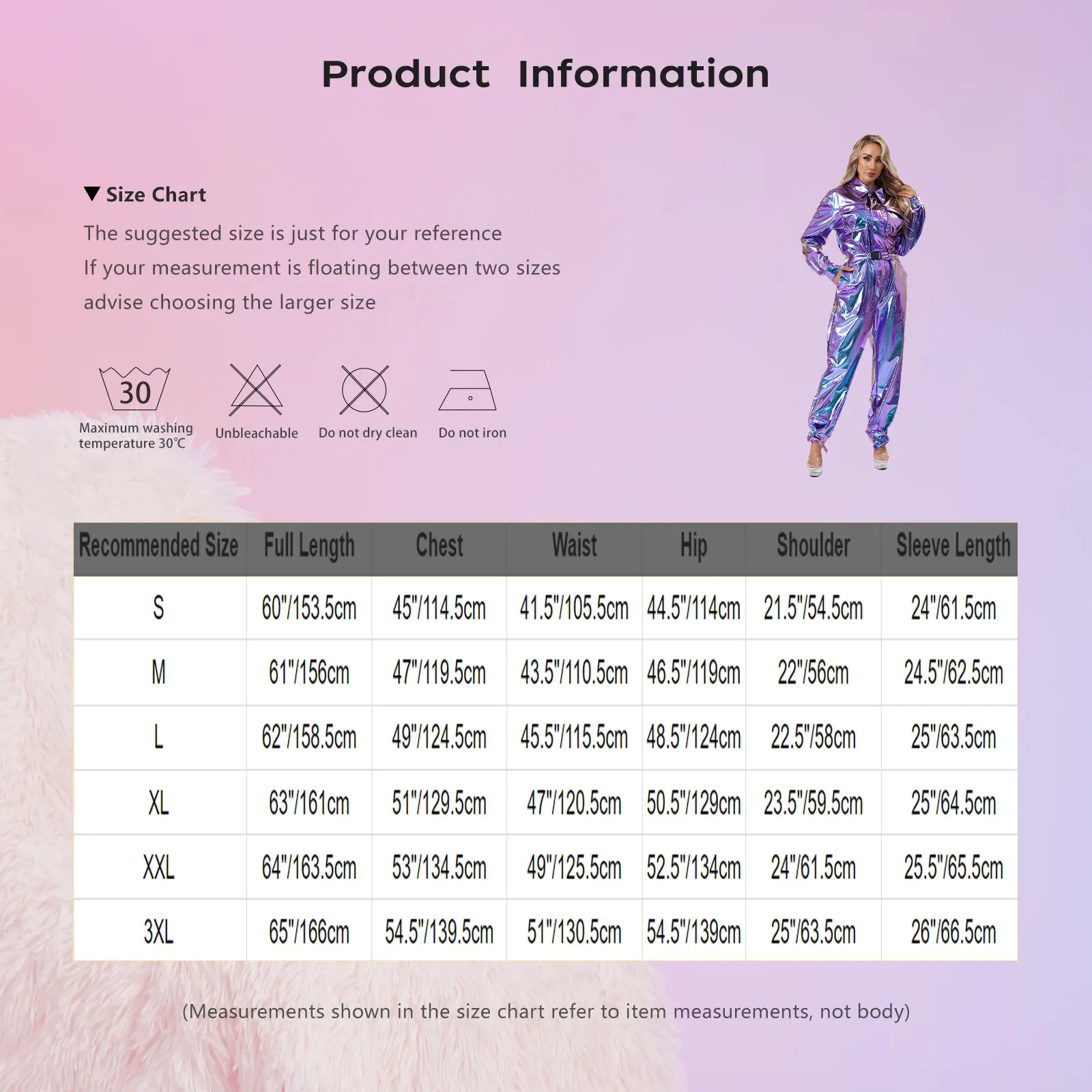 Hochglänzender modischer Damen-Body mit Umlegekragen, vielseitiger metallischer Overall für Disco-Tanz, Rockmusik, Festival