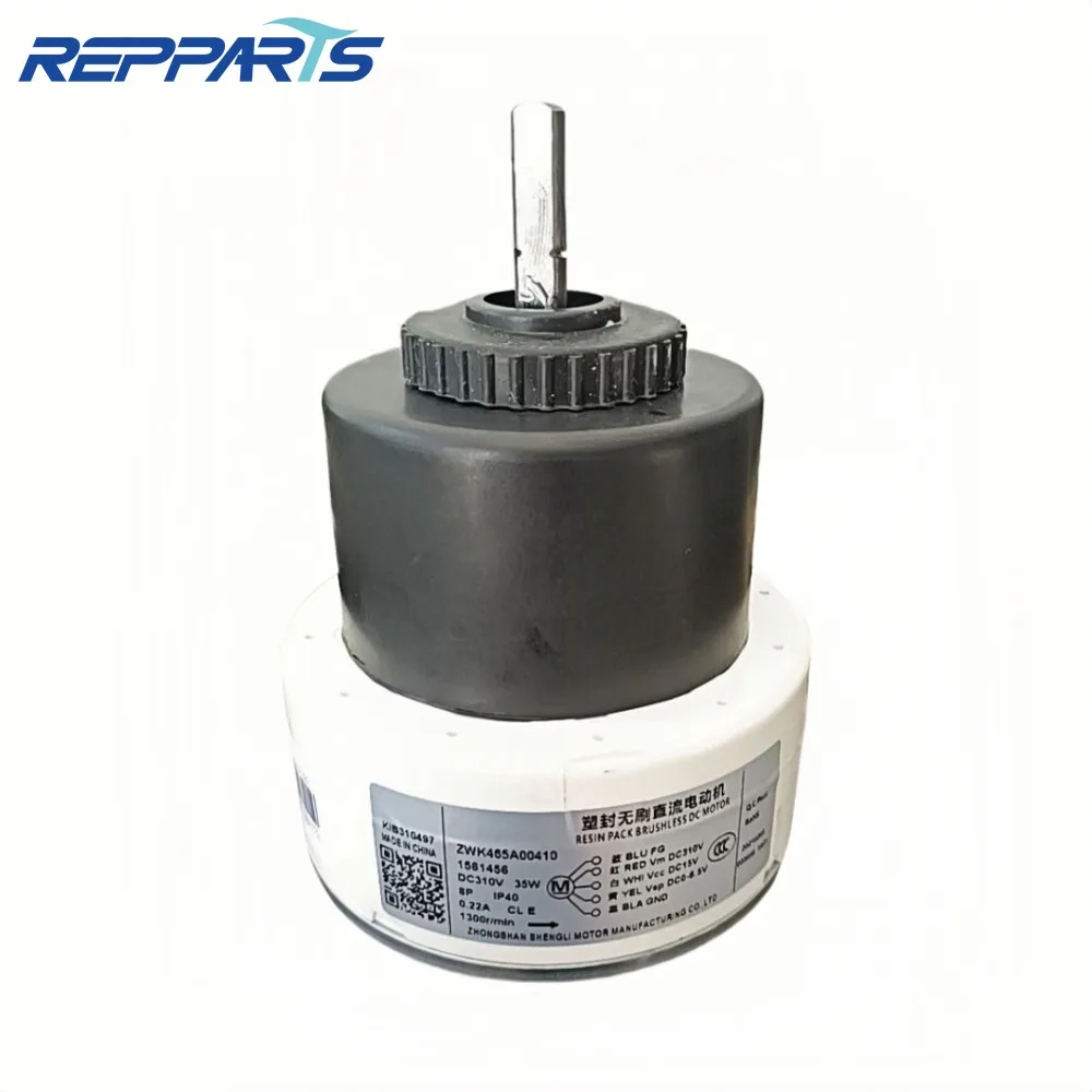 

New ZWK465A00410 DC310 35W 1300r/min 1561456 DC Fan Motor For Haier Air Conditioner Conditioning Parts