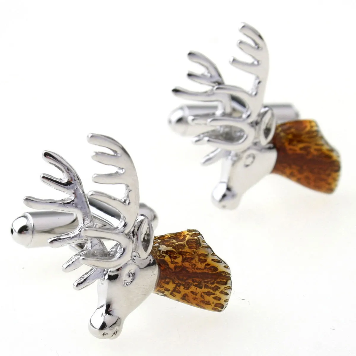 Cufflinks Wholesale Glue Series Male women's Staghorns Style Cufflinks Nail Sleeve 170112  